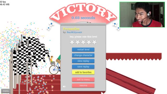 LOS NIVELES DE FERNANFLOO - Happy Wheels: Episodio 9