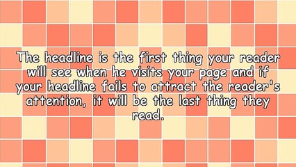 Creating Magnetic Headlines