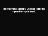 Harley-Davidson Sportster Evolution 1991-2003 (Clymer Motorcycle Repair)  Free Books
