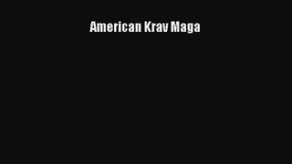 [PDF Download] American Krav Maga [Download] Online