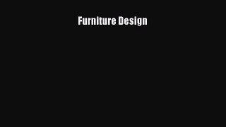Furniture Design Read Online PDF