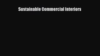Sustainable Commercial Interiors Free Download Book