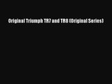 [PDF Download] Original Triumph TR7 and TR8 (Original Series) [PDF] Online