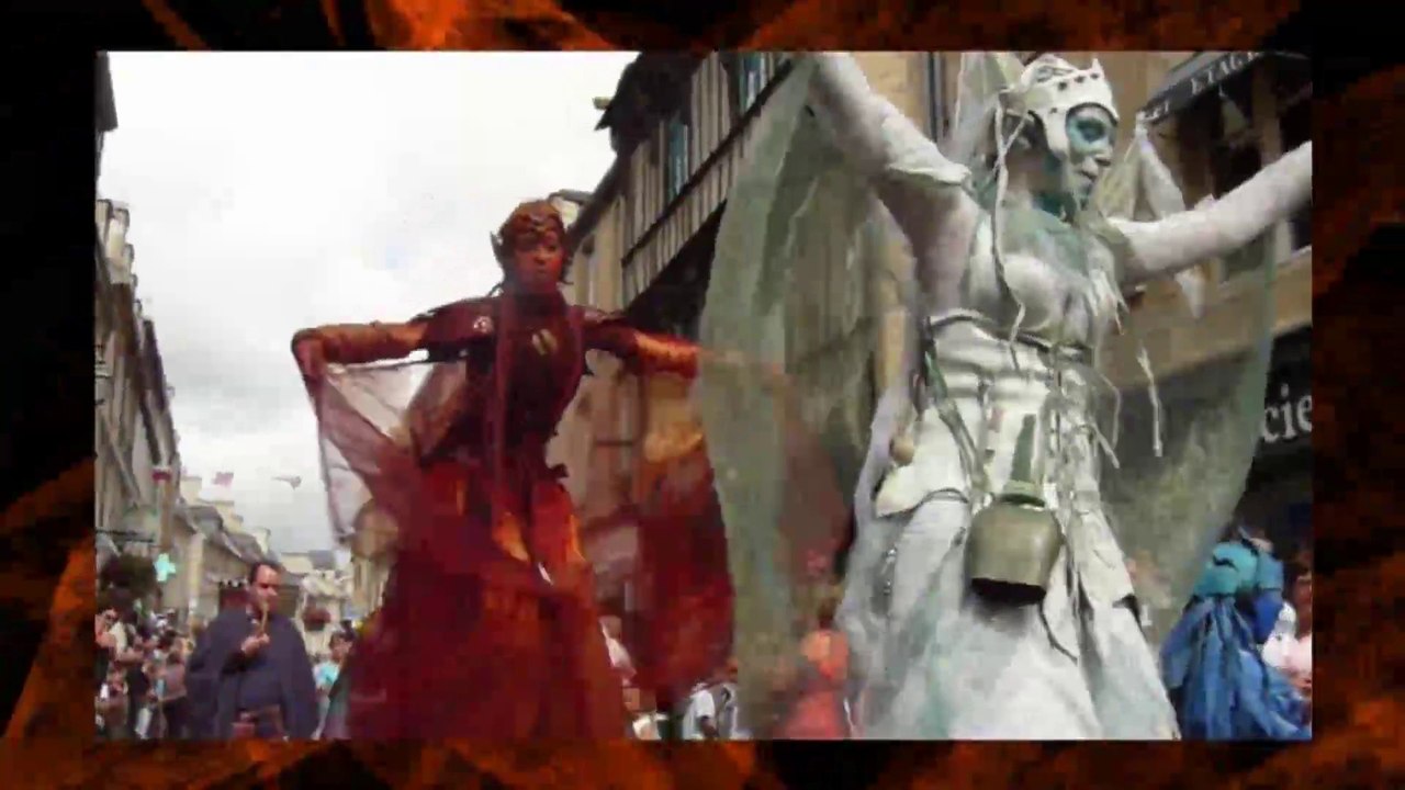 BAYEUX Fêtes médiévales 2009- EXTRAITS. 2 MIN.30.