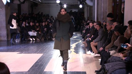 Défilé Yohji Yamamoto - collection HOMME Automne-Hiver 2016-17 à Paris