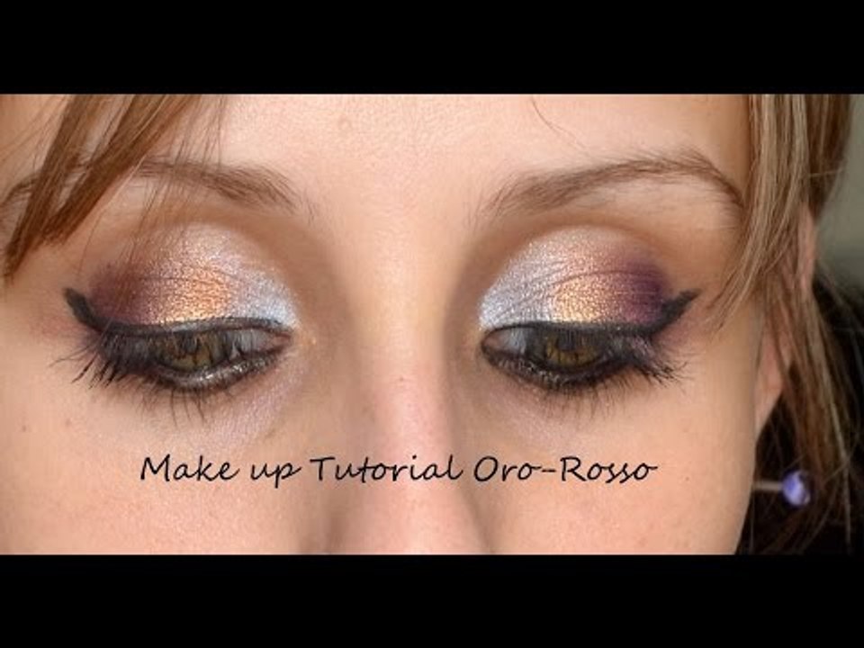 Make up tutorial Oro-Rosso