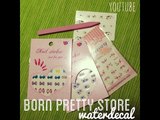 Born Pretty Store | Applicazione WATER DECOL   La mia esperienza | Stefy Arrighi ❤