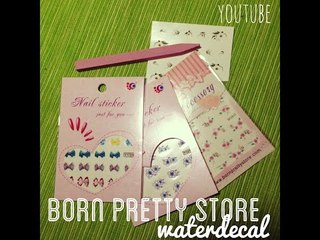 Born Pretty Store | Applicazione WATER DECOL + La mia esperienza | Stefy Arrighi ❤