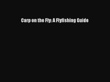 [PDF Download] Carp on the Fly: A Flyfishing Guide [Download] Full Ebook