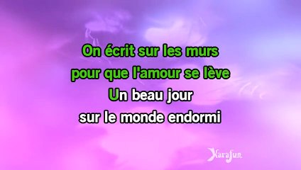 Karaoké On écrit sur les murs - Kids United