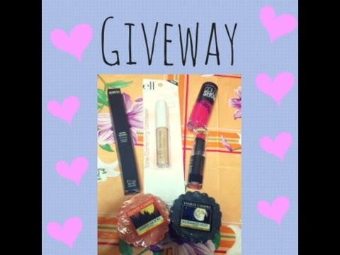 MINI HAUL E...GIVEAWAY PER VOI ♥ [CHIUSO] || Kiko, Wet N Wild, Maybelline, Elf, Yankee Candle ♥