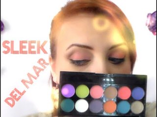 OGGI MI TRUCCO CON... ♥ SLEEK DEL MAR ♥ SPRING MAKE-UP ♥