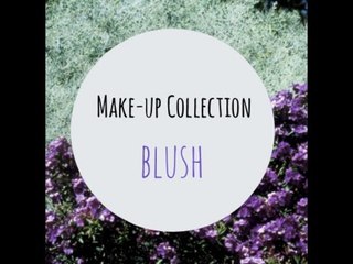 Make Up Collection : BLUSH (malata di blushite eheh)