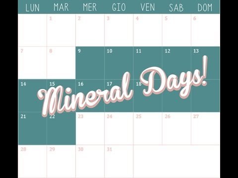 Preparazione ai MINERAL DAYS || NEVE COSMETICS || Swatch e Review