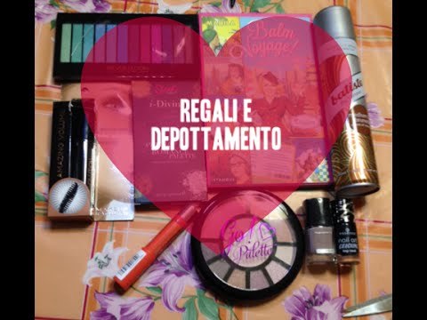 VLOG SAN VALENTINO #2 |♥| Depottamento ombretti e regali (MAQUILLALIA ♥)
