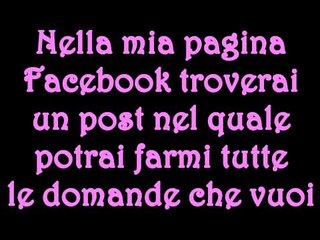 La Posta di Bea (Domande & Risposte)