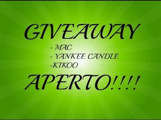 GIVEAWAY APERTO!!!!!! (Fino ai 500 iscritti)