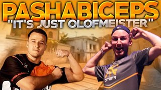 CS-GO - pashaBiceps VS Olofmeister - It's just Olof, don't worry guys! (Funny Moments)