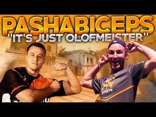 CS-GO - pashaBiceps VS Olofmeister - It's just Olof, don't worry guys! (Funny Moments)