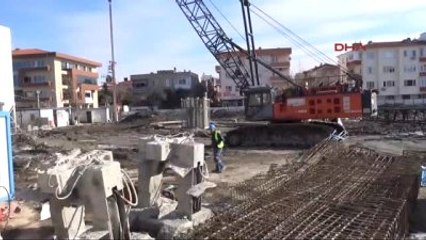 Çanakkale'de Belediye Şantiyesinde Ölümlü Kazaya Tepki