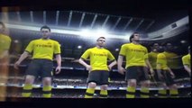 Real Madrid vs Borussia Dortmund (PES 2013 3ds gameplay)