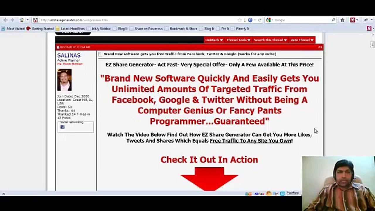 EZ Share Generator Review and Bonus