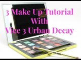 3 Make up tutorial with VICE 3 Urban Decay |Bea'sWorld