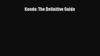 [PDF Download] Kendo: The Definitive Guide [PDF] Full Ebook