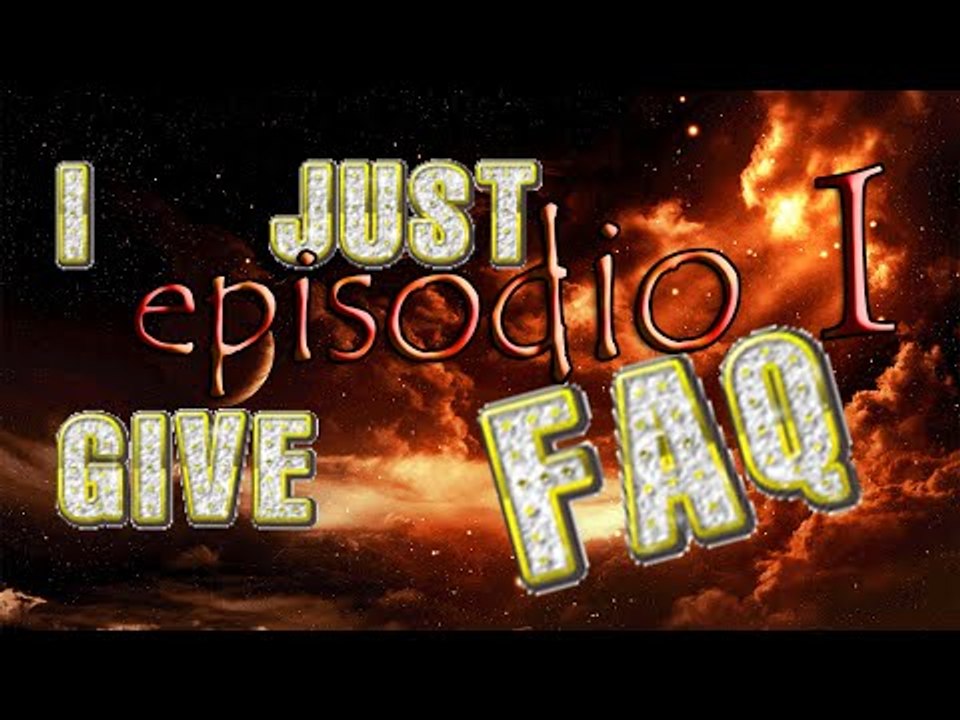 Just give a FAQ - numero 1