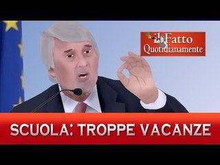 POLETTI: troppe vacanze a SCUOLA, dovete lavorare | PARODIA