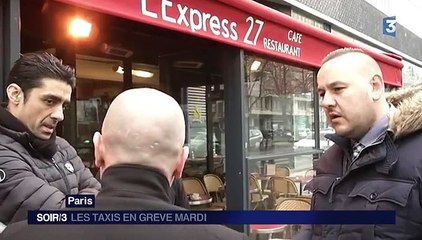 Grève massive des taxis mardi contre les VTC