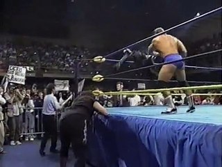 Cactus Jack vs. Paul Orndorff (Falls Count Anywhere - SuperBrawl III)