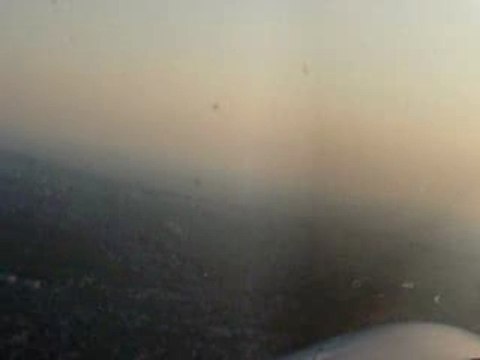 Vol coucher du soleil