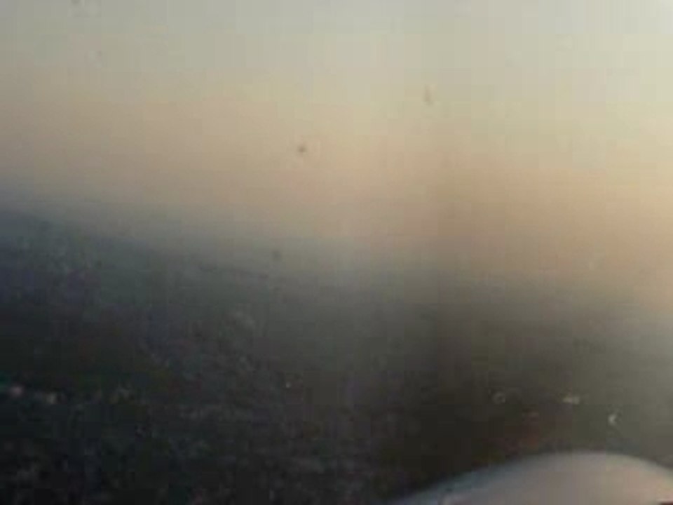 Vol coucher du soleil