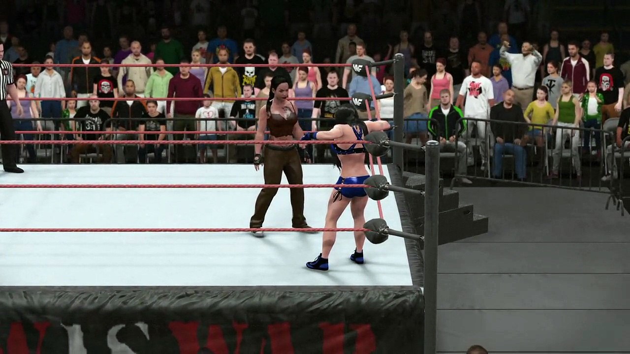 WWE 2K16 roxanne ventura v kitana