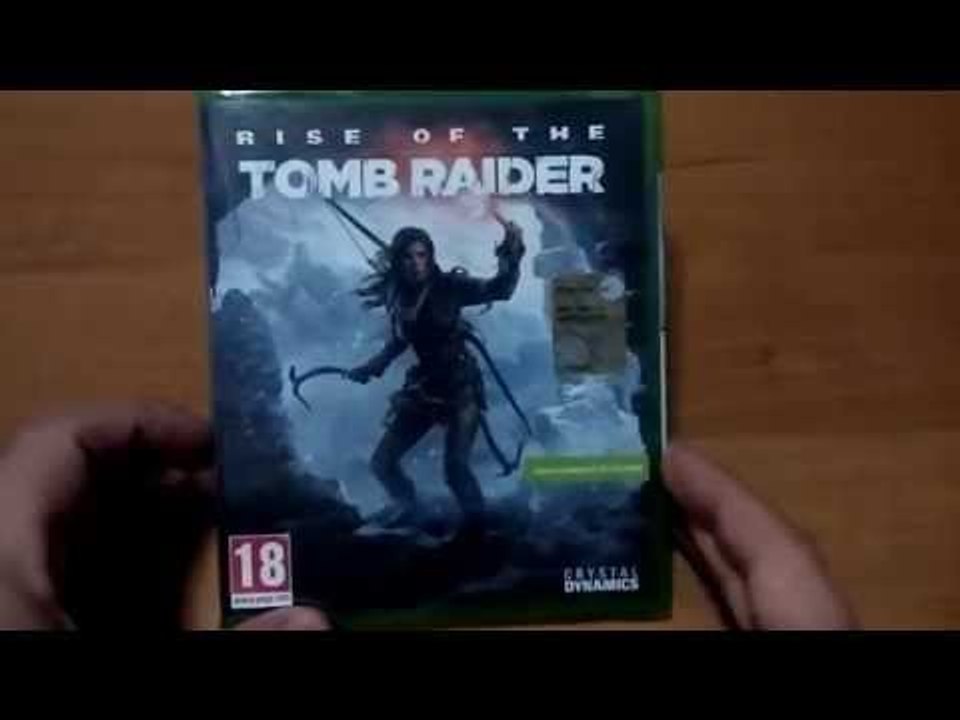 Unboxing Rise Of The Tomb Raider Xbox One [ITA]