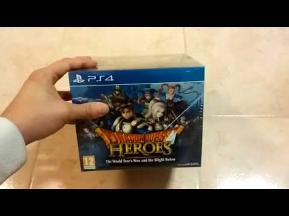 Unboxing Dragon Quest Heroes Slime Collector's Edition Ps4 [ITA]