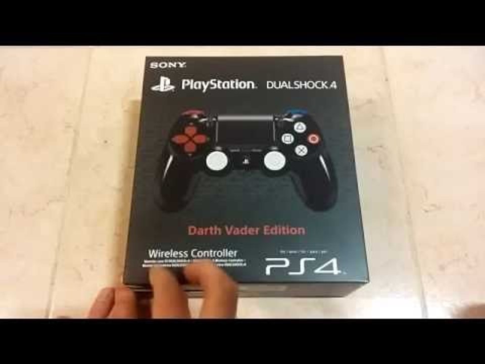 Unboxing Dual Shock 4 Darth Vader Edition [ITA]