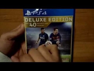 Unboxing Fifa 16 Deluxe Edition [ITA]