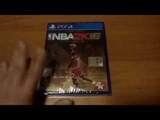 Unboxing Nba 2k16 Michael Jordan Edition [ITA]