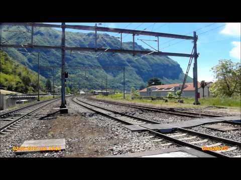 traffico ferroviario semi-festivo sul Gottardo - semi-holiday rail traffic on the Gotthard