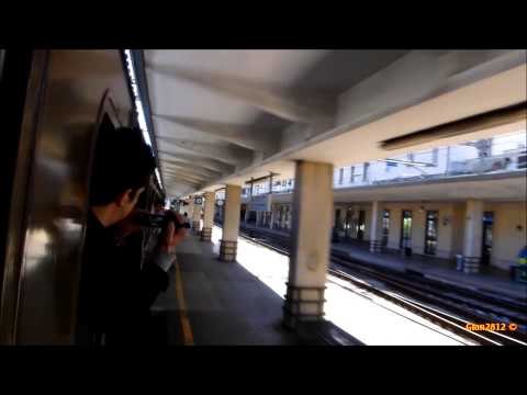 La Spezia Centrale - arrivo e ripartenza (verso Migliarina) del Treno Storico