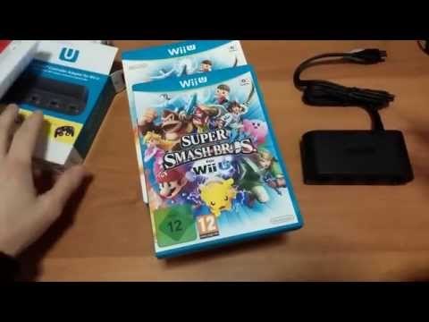Unboxing Super Smash Bros. WiiU Limited Edition con adattatore [ITA]