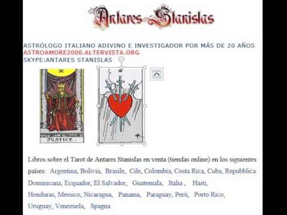 Consultar las cartas del tarot video 14