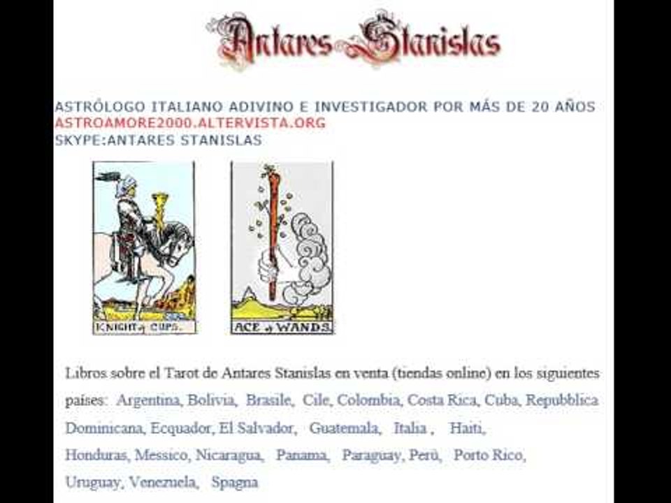 Consulta el Tarot video 16