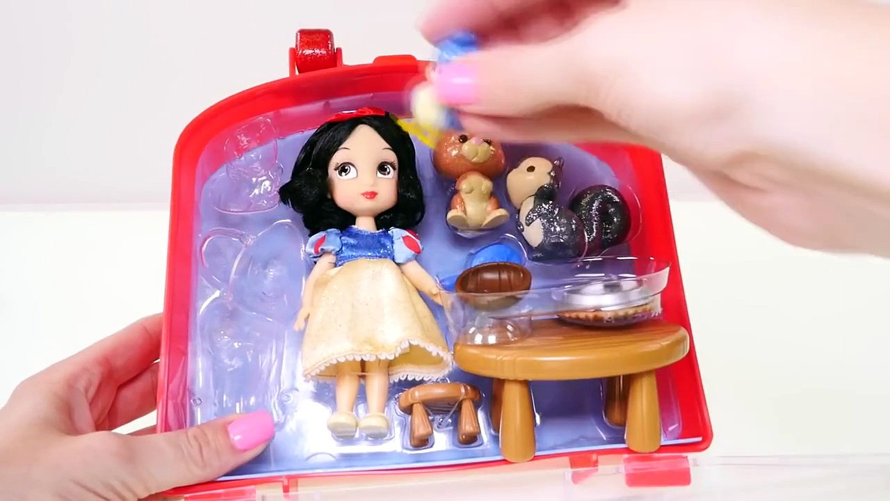 NEW Disney Princess Mini Snow White Animators Collection + Play Doh Surprise Egg Toy Doll