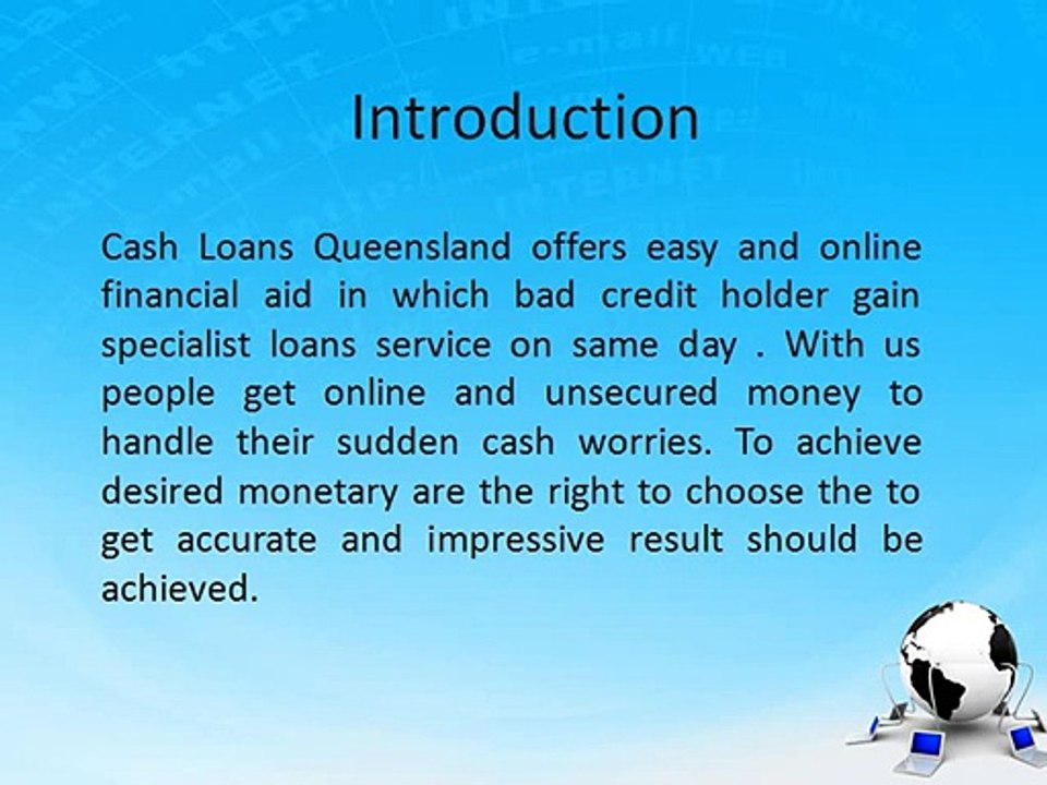 Cash Loans Queensland -Best Financial Accessibility with Easy Repayment