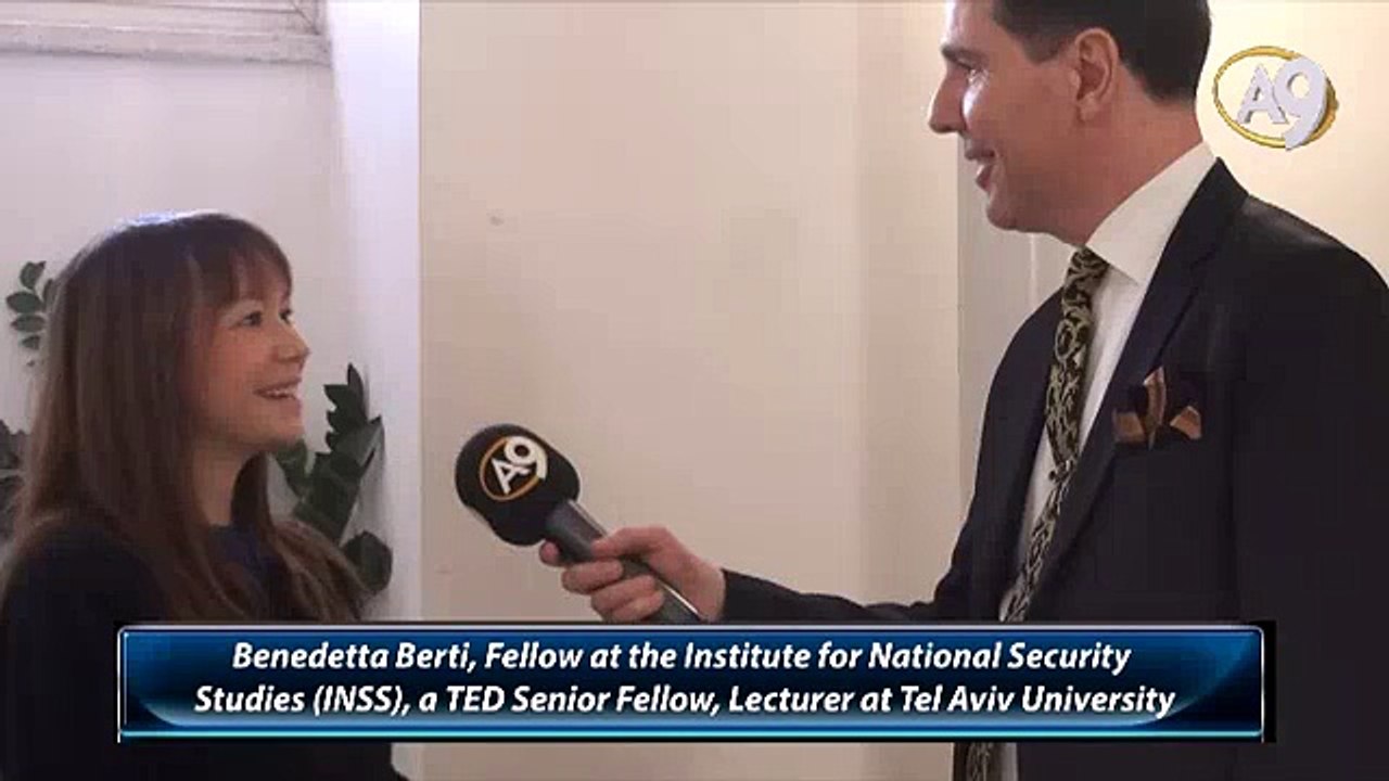 Benedetta Berti, Fellow at the Institute for National Security Studies (INSS), a TED Senior Fellow, Lecturer at Tel Aviv University