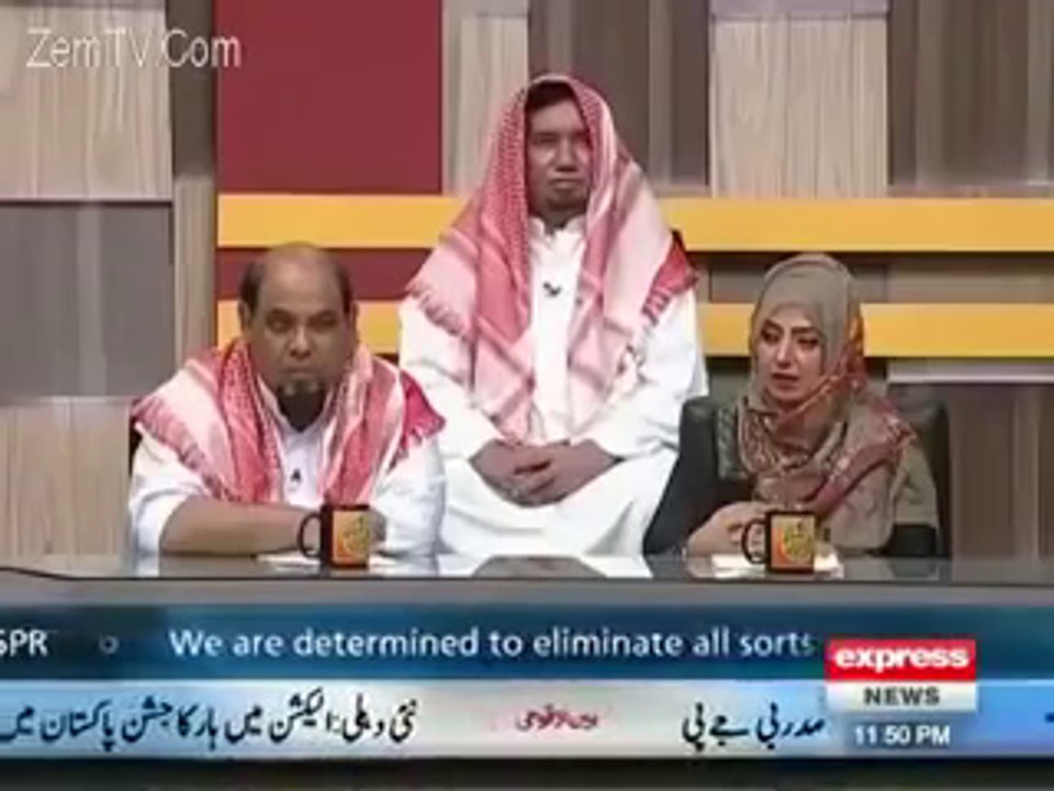 Funny Arbi Family - in 'Khabardar' 2016 Express News