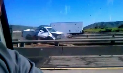 Wrong Way Driver Causes Accident